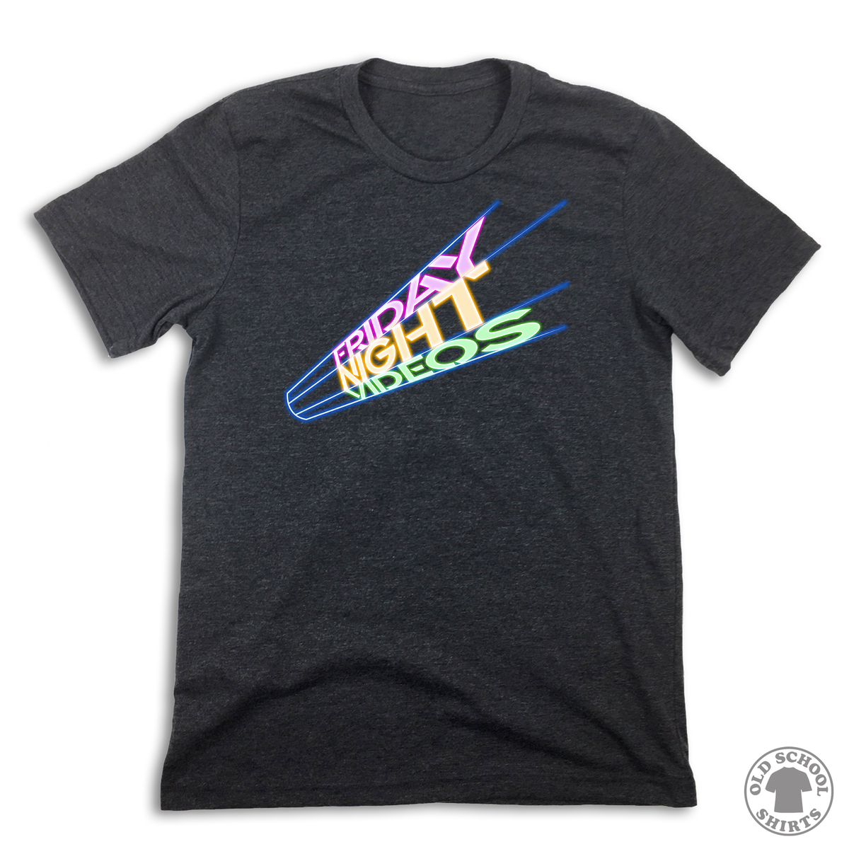 Friday Night Videos - Old School Shirts- Retro Sports T Shirts