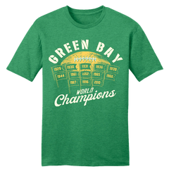 Green Bay World Champions T-Shirt