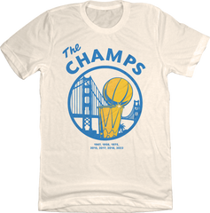 Warriors The Champs T-shirt