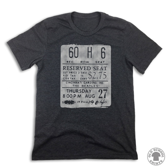 The Cincinnati Gardens Ticket Stub