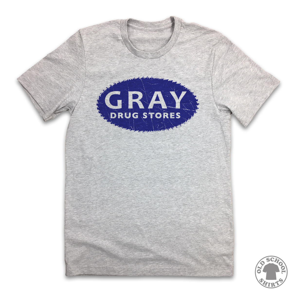 Gray Drug Stores - Old School Shirts- Retro Sports T Shirts