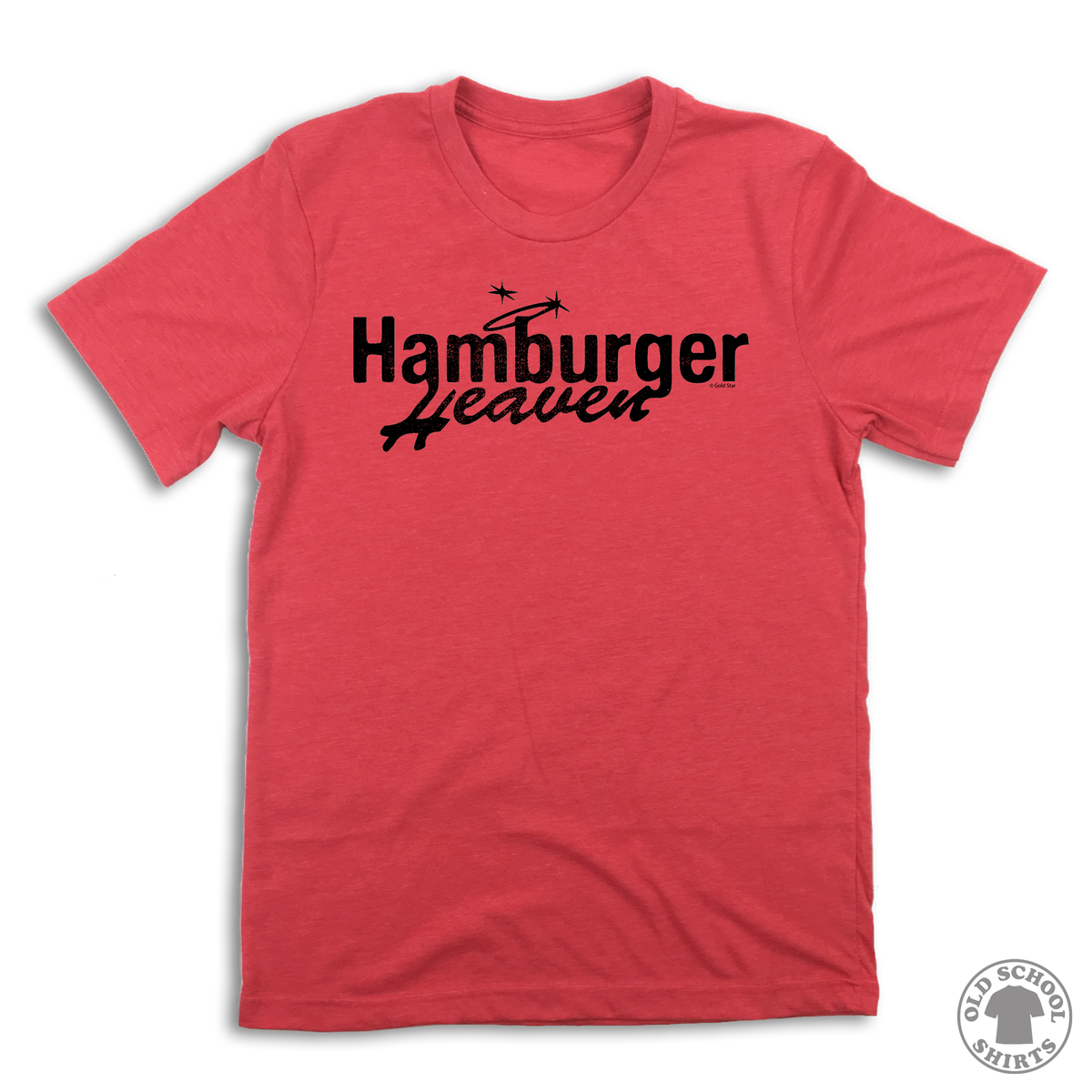 Hamburger Heaven - Old School Shirts- Retro Sports T Shirts