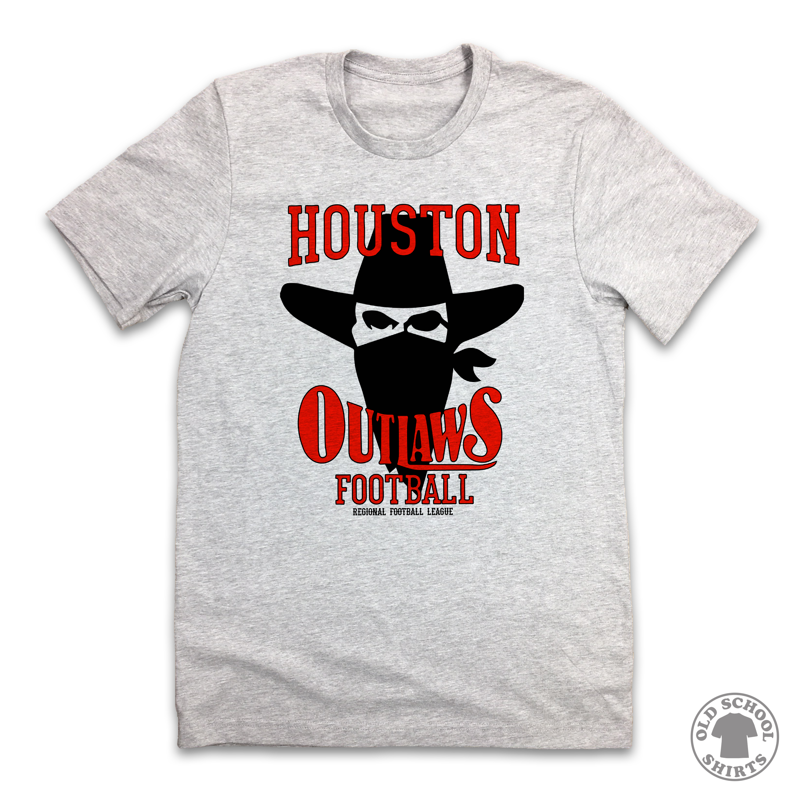 Houston Outlaws - Old School Shirts- Retro Sports T Shirts
