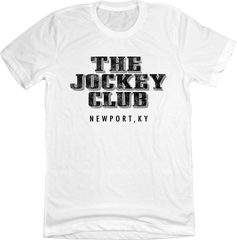 The Jockey Club Newport, KY white Old School Shirts