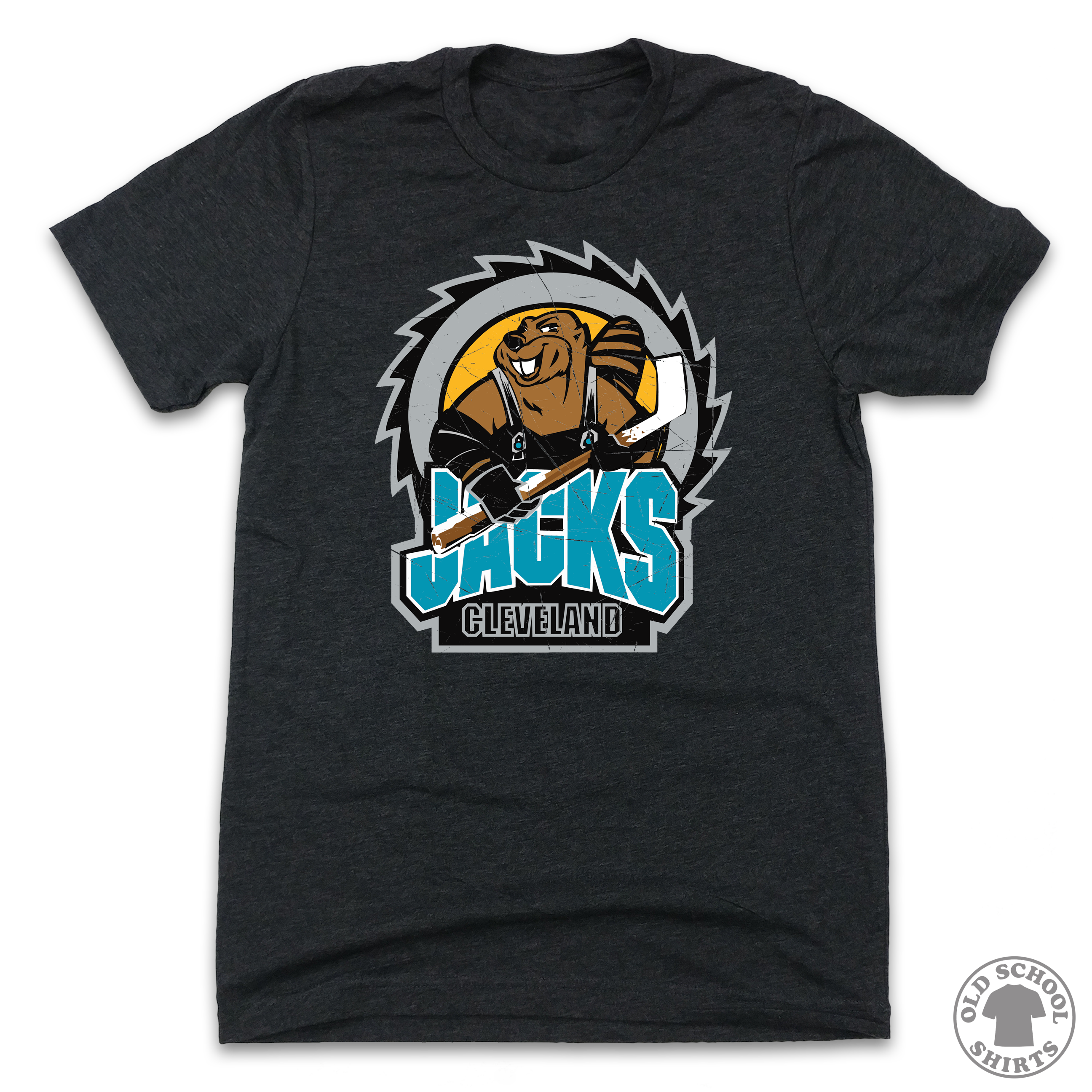 Cleveland Lumberacks Hockey - Old School Shirts- Retro Sports T Shirts