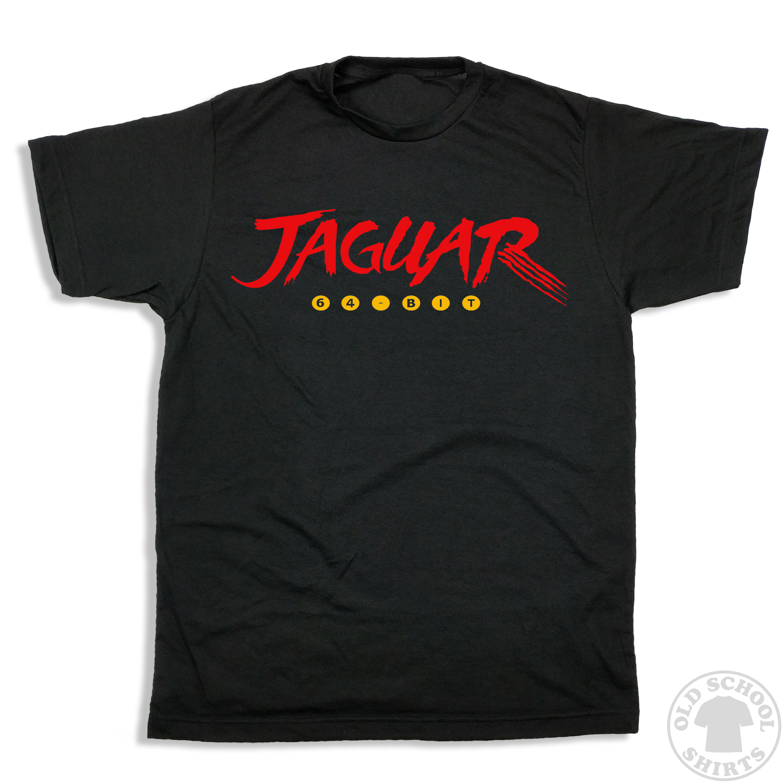 Jaguar Video Game Console - Old School Shirts- Retro Sports T Shirts