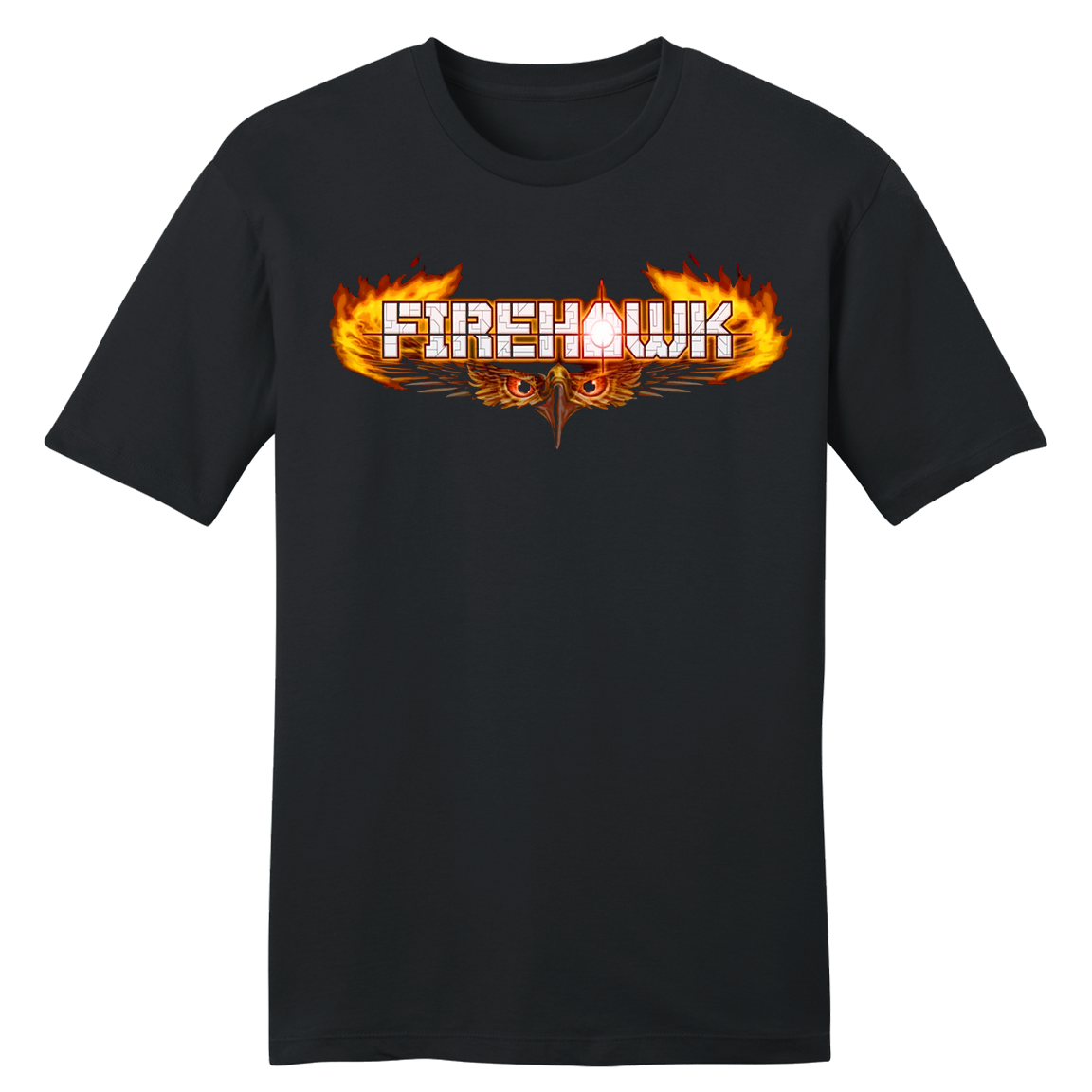 Firehawk rollercoaster tee