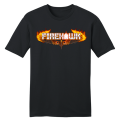 Firehawk rollercoaster tee