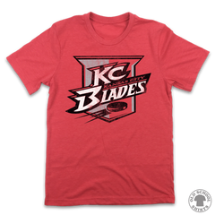 Kansas City Blades - Old School Shirts- Retro Sports T Shirts