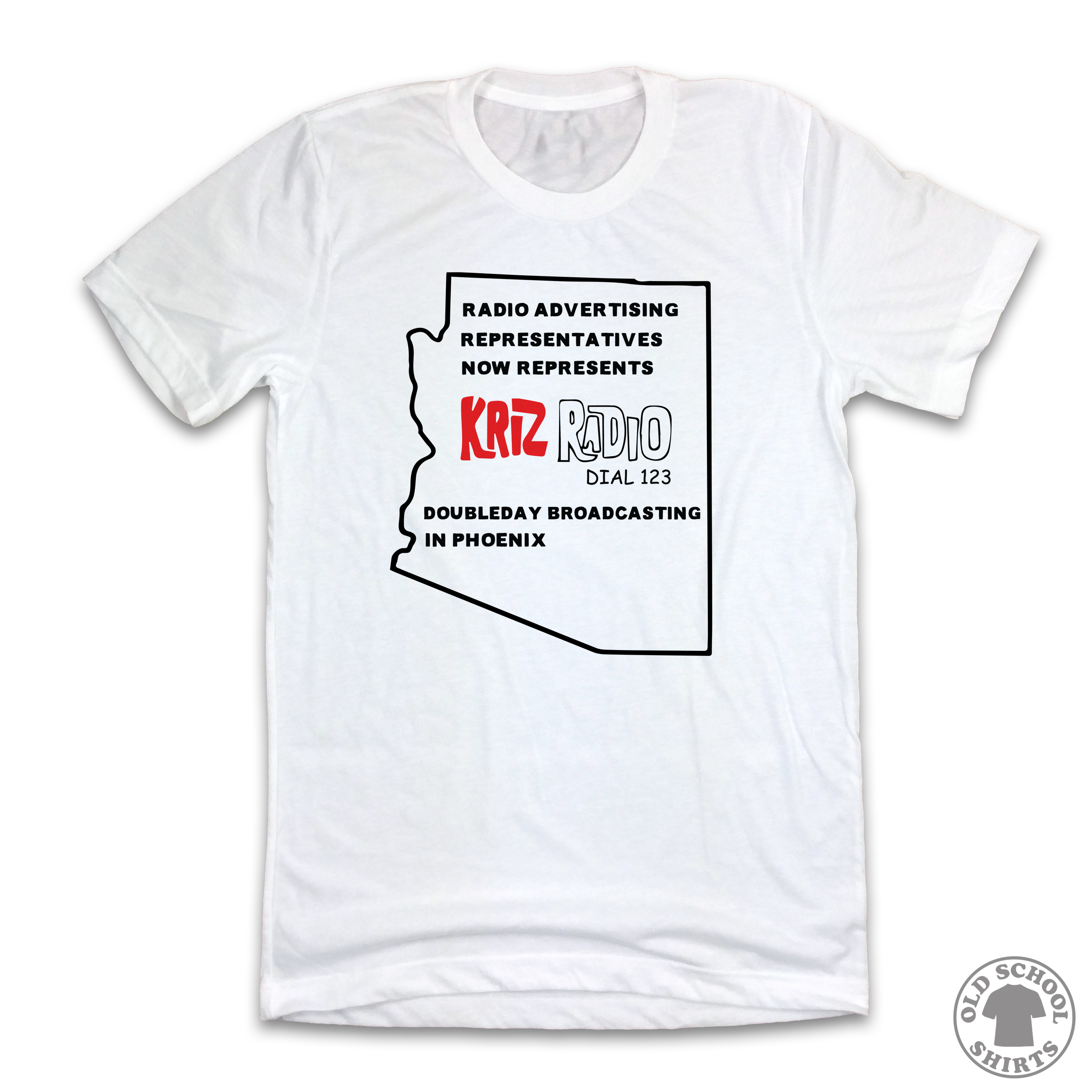 KRIZ Radio - Old School Shirts- Retro Sports T Shirts