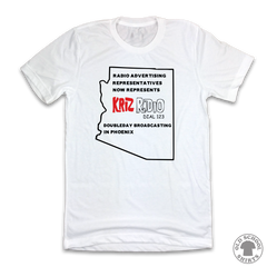 KRIZ Radio - Old School Shirts- Retro Sports T Shirts
