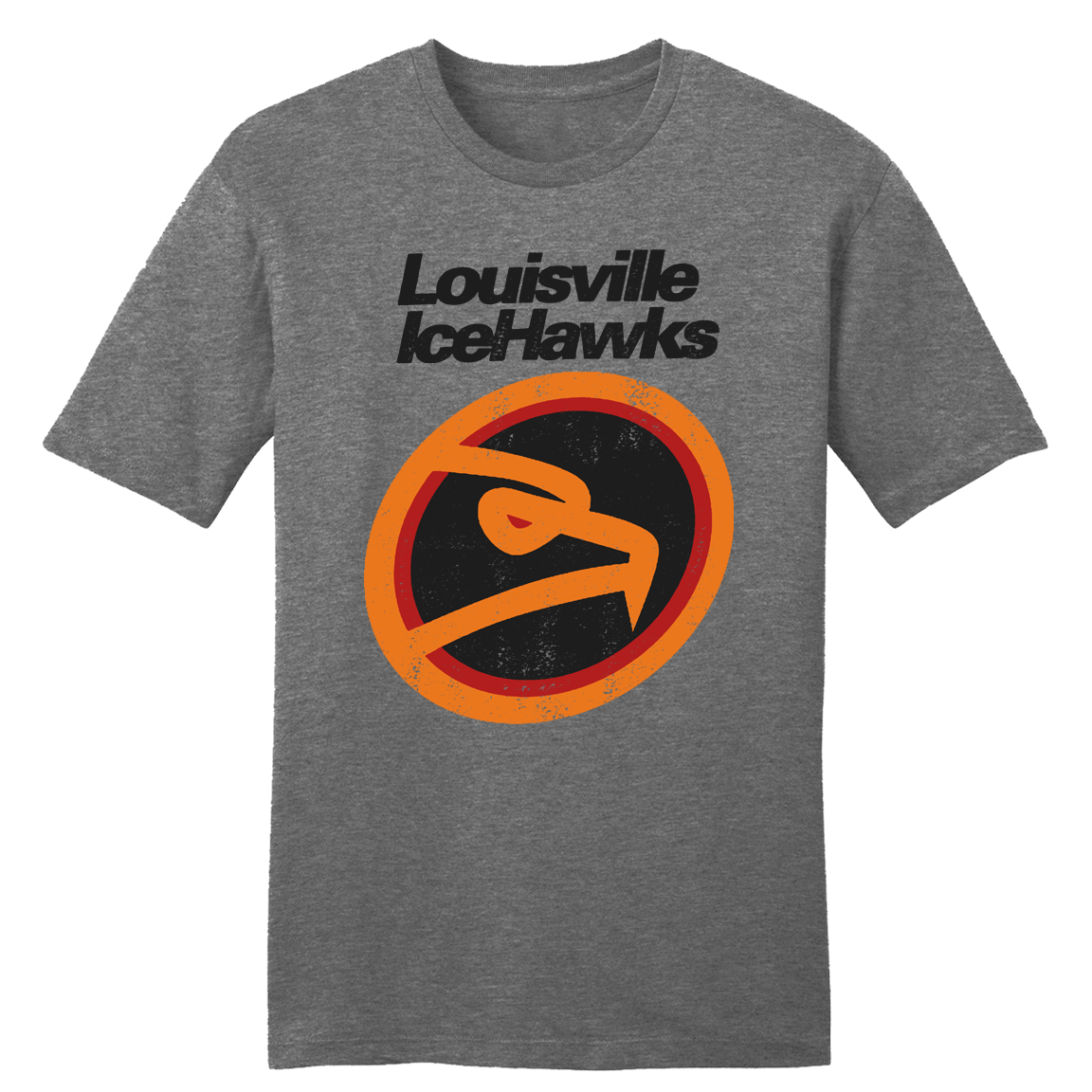 Cincinnati Mighty Ducks Sweatshirt | Hockey Apparel | Cincy Shirts Crewneck Sweatshirt / Heather Grey / 2x