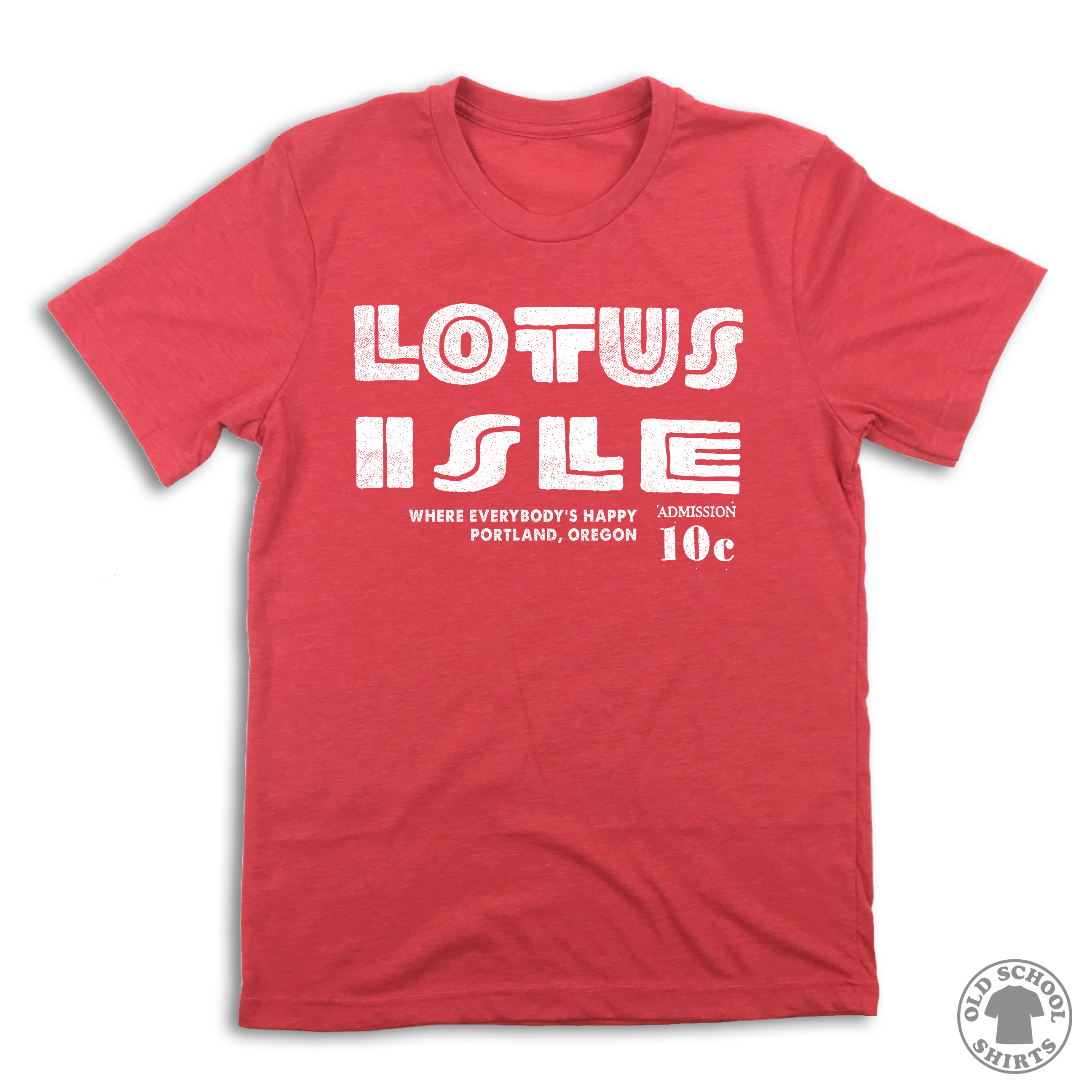Lotus Isle - Old School Shirts- Retro Sports T Shirts