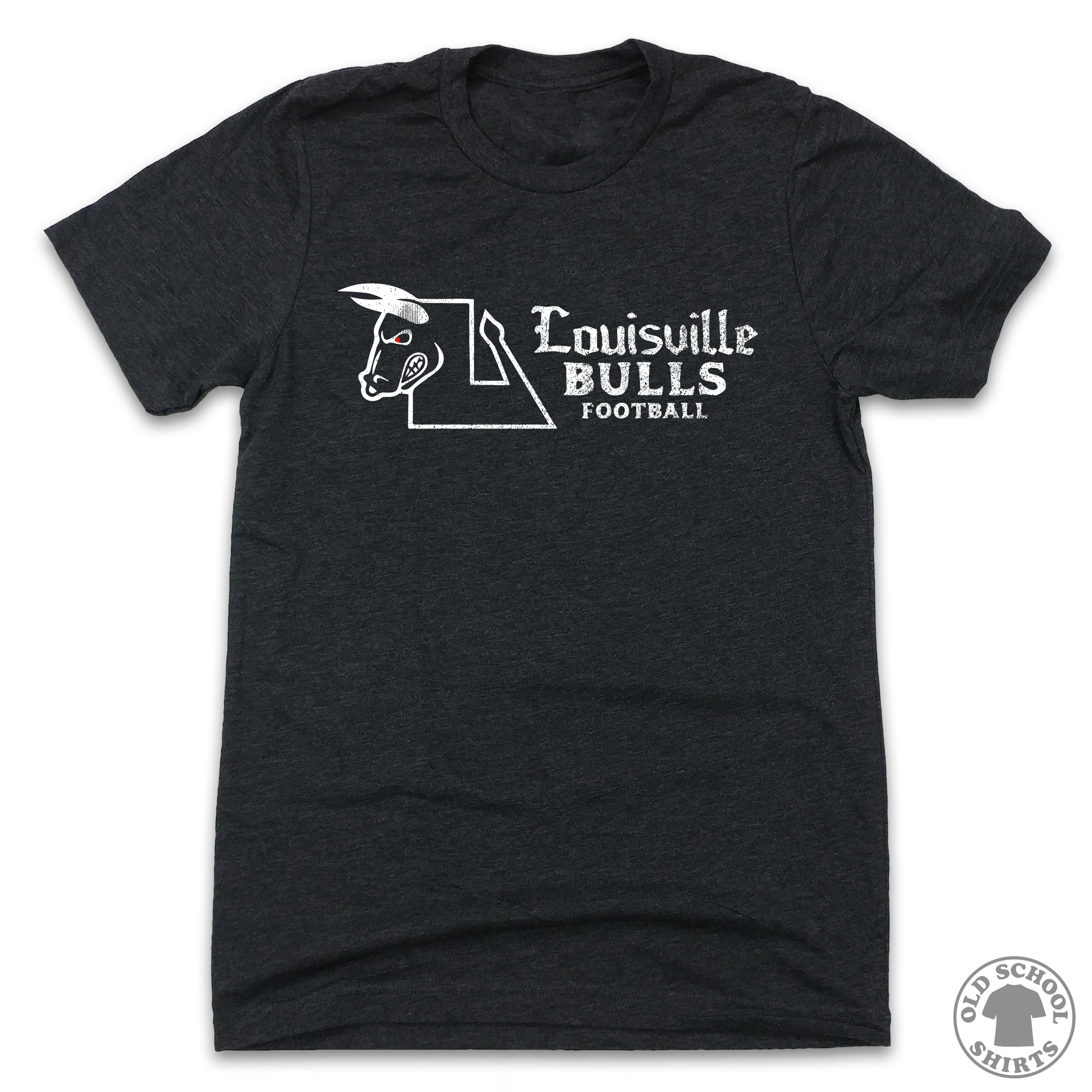 Louisville Bulls Football - Old School Shirts- Retro Sports T Shirts