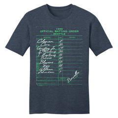 1995 Seattle Batting Lineup Tee