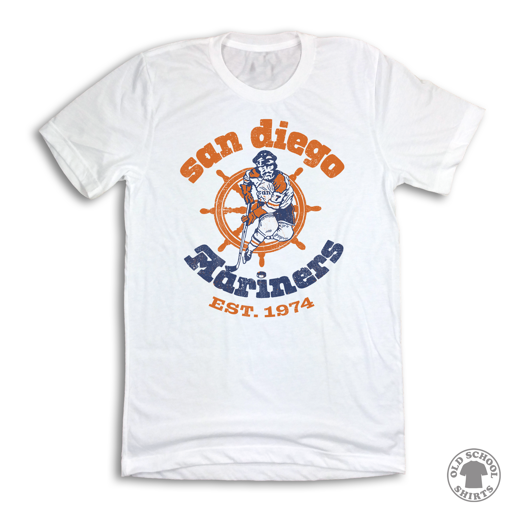 San Diego Mariners WHA hockey T-shirt