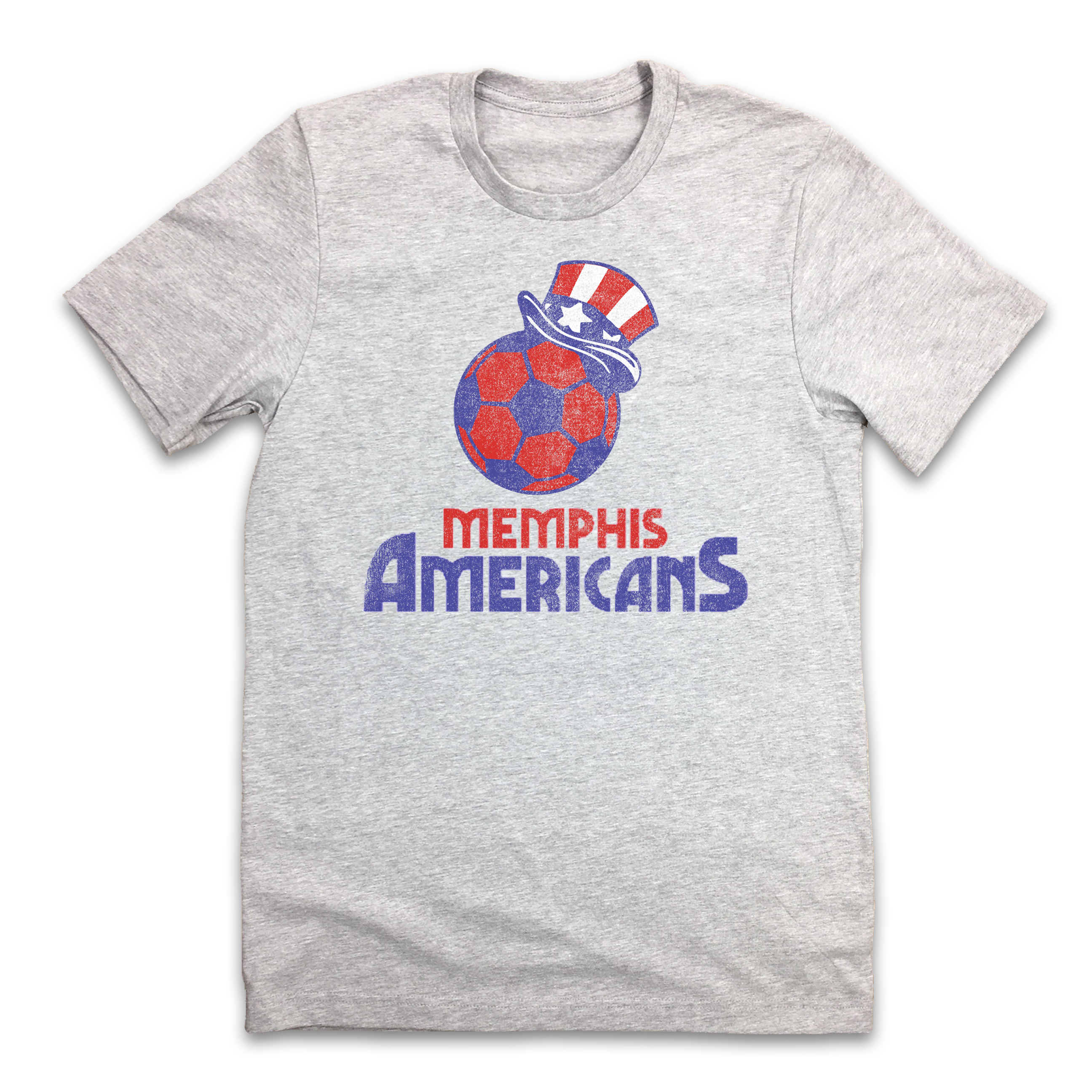 Memphis Americans - Indoor Soccer - Old School Shirts- Retro Sports T Shirts