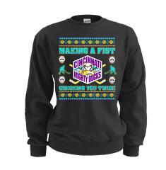 Cincinnati Mighty Ducks Ugly Christmas Sweatshirt