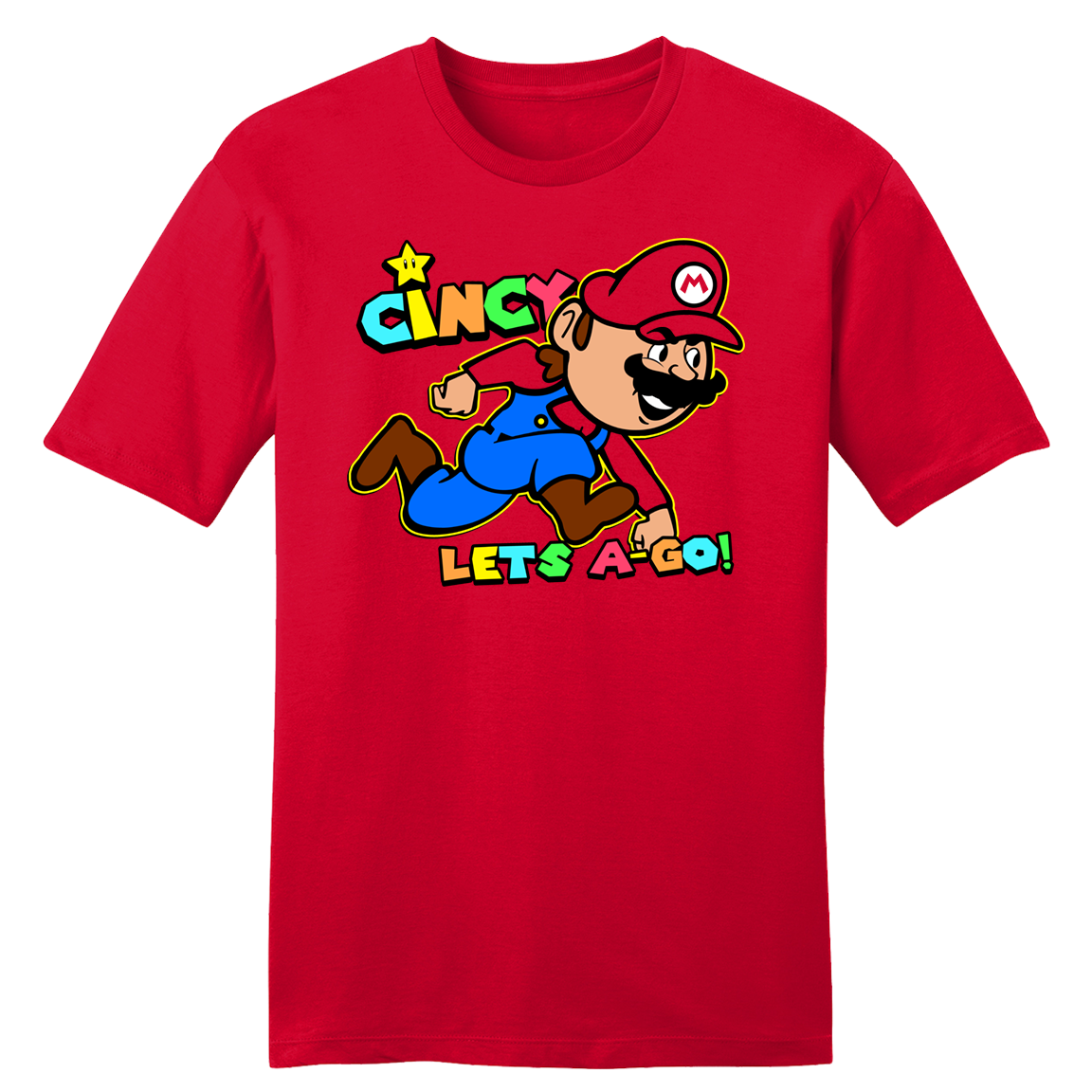 Mr. Mario Legs tee