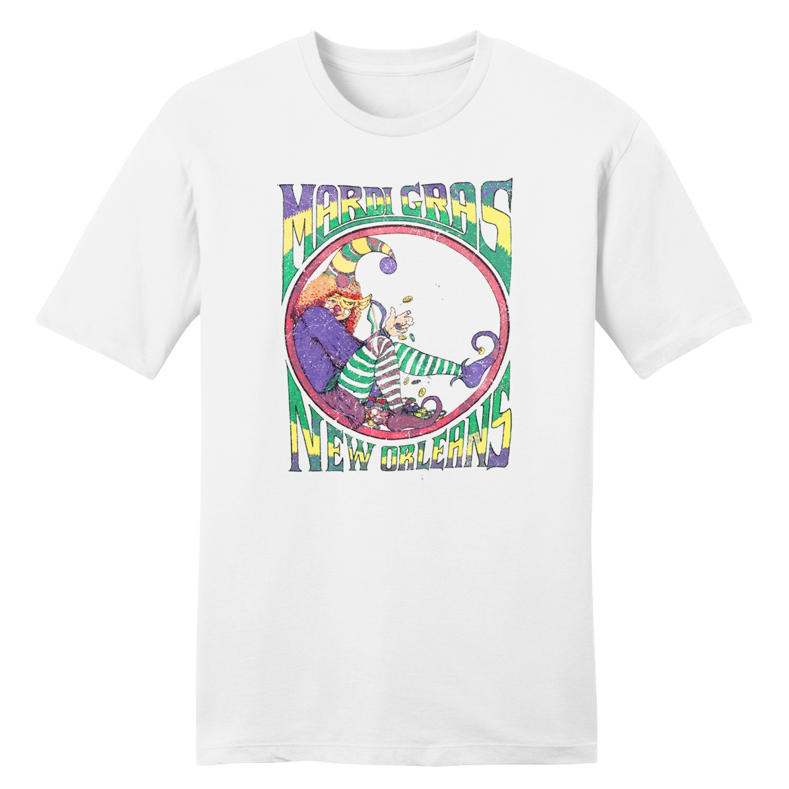 Mardi Gras Jester Tee