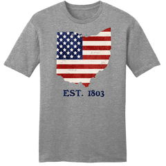 Ohio American Flag