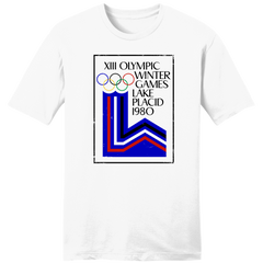 1980 Lake Placid Logo T-shirt