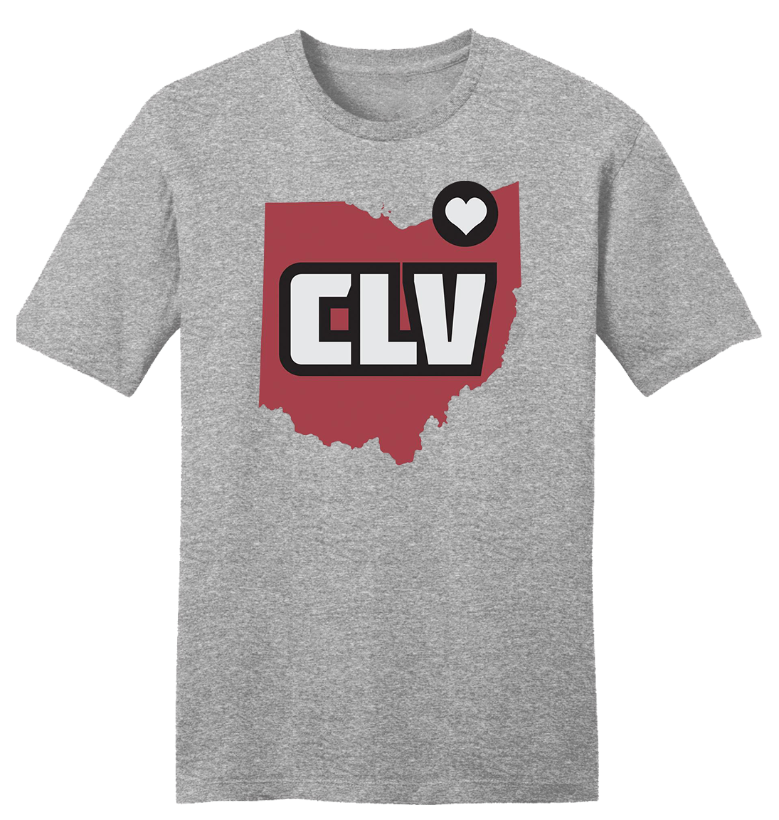 I Love Cleveland Location Tee
