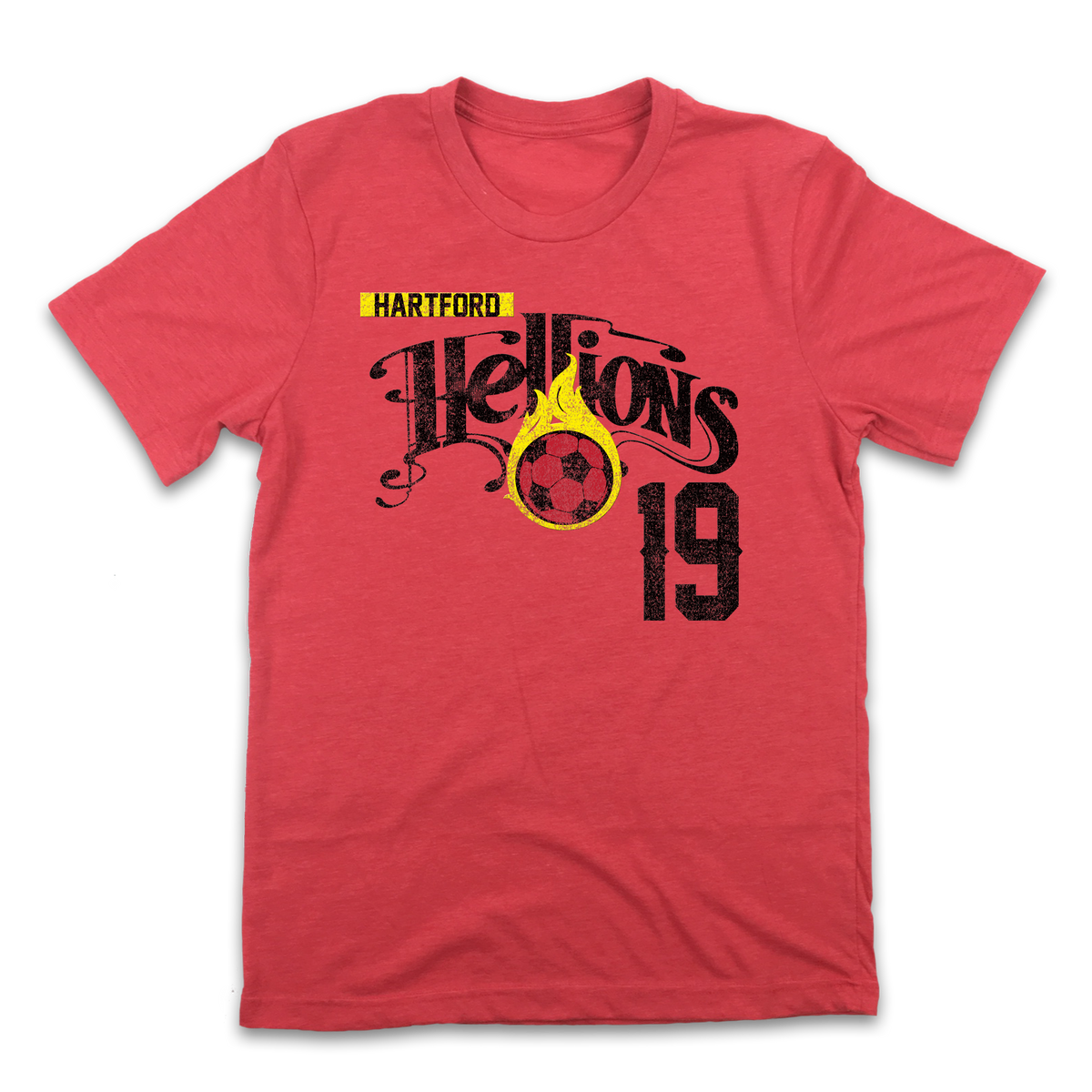 Hartford Hellions - Old School Shirts- Retro Sports T Shirts