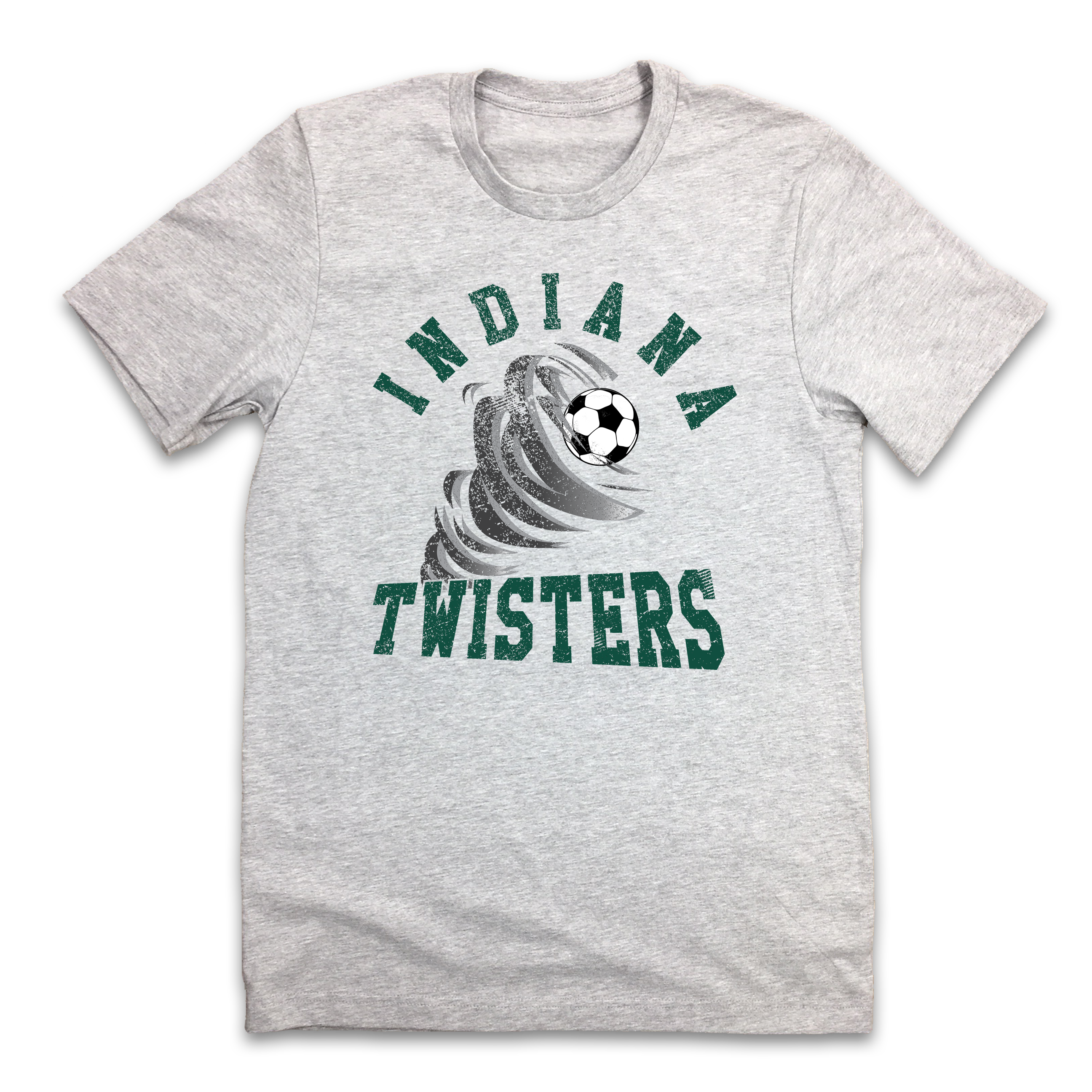 Indiana Twisters Soccer - Old School Shirts- Retro Sports T Shirts