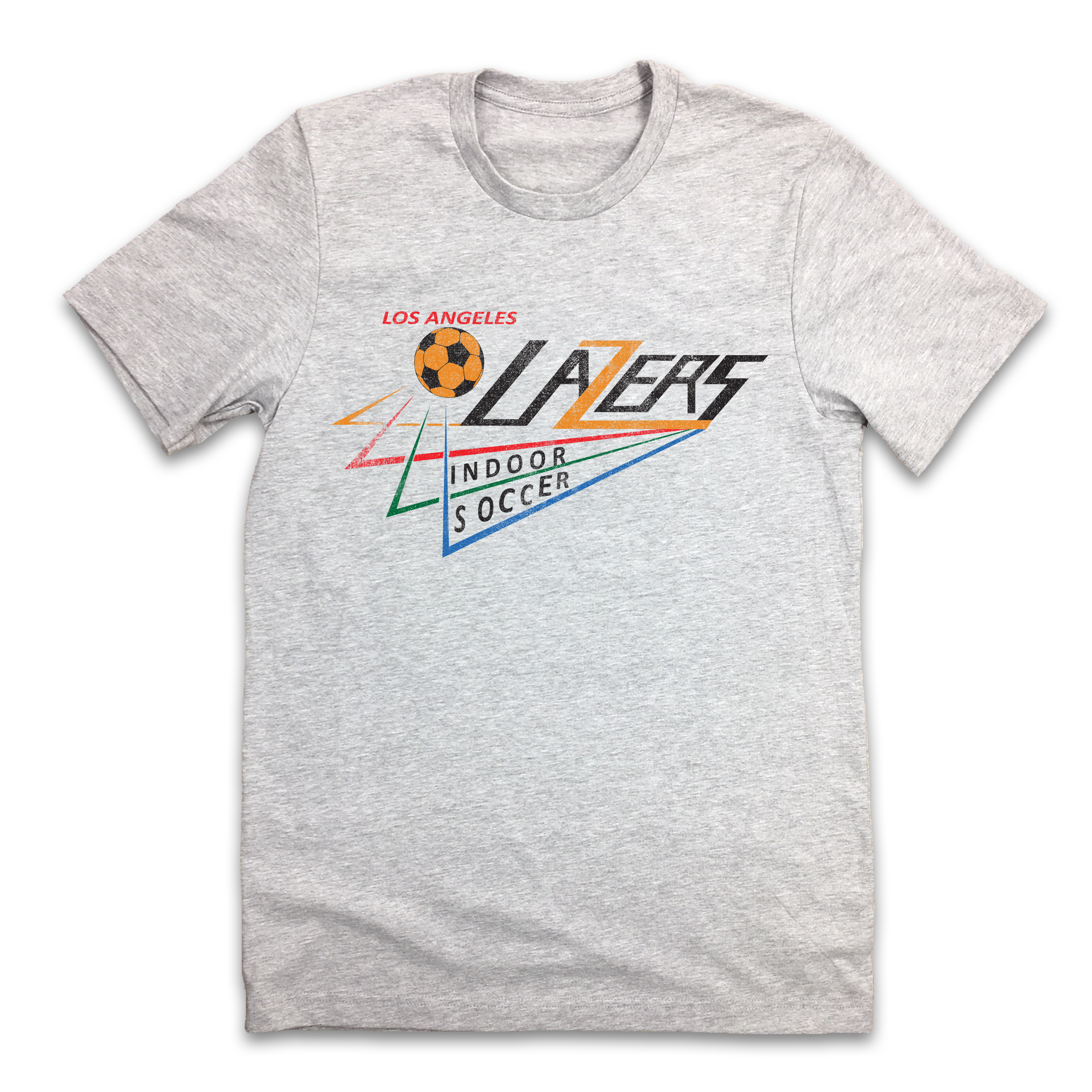 Los Angeles Lazers - Indoor Soccer - Old School Shirts- Retro Sports T Shirts