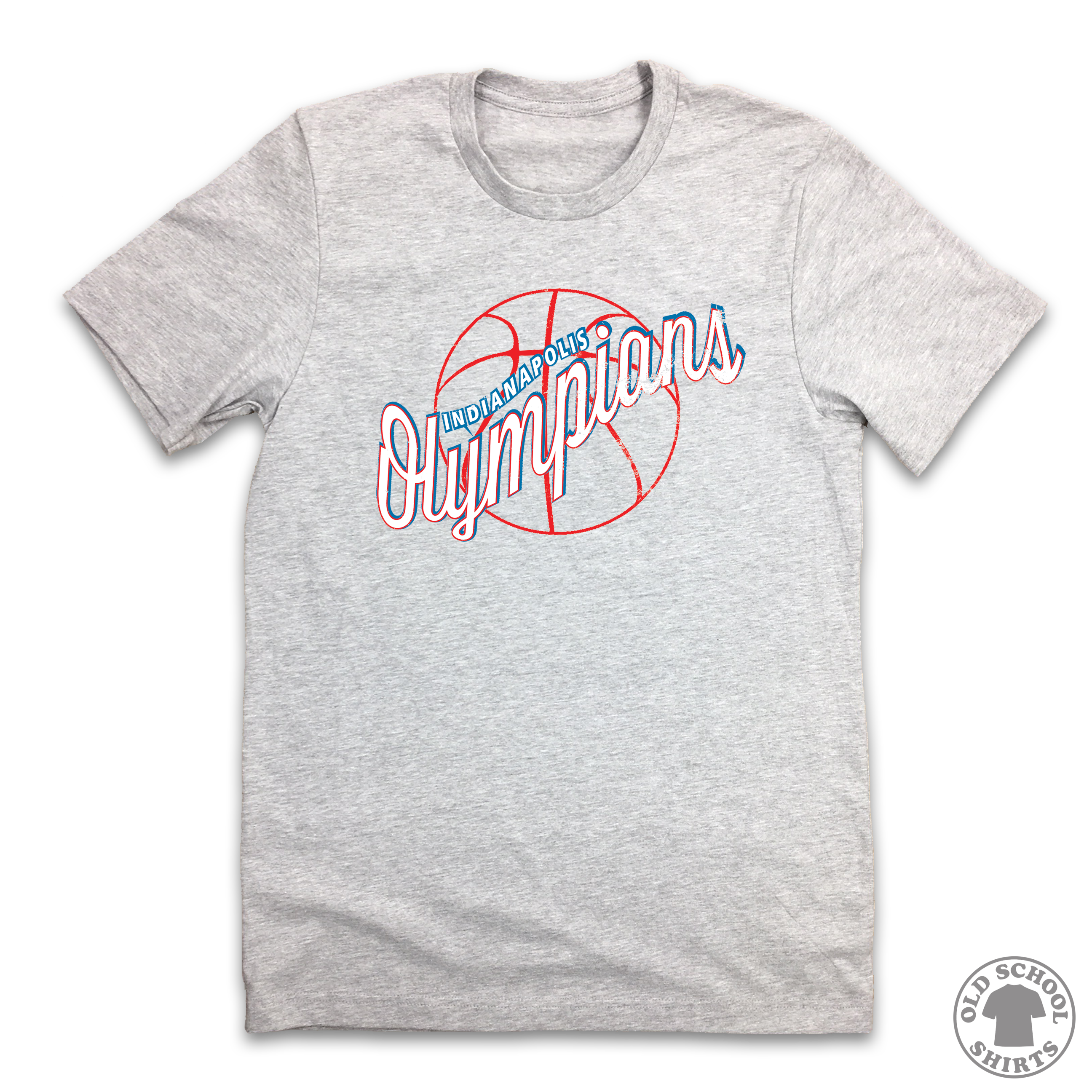 Indianapolis Olympians - Old School Shirts- Retro Sports T Shirts