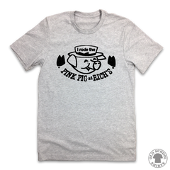I Rode the Pink Pig at Rich's Department Store - Old School Shirts- Retro Sports T Shirts