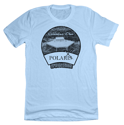 Polaris Amphitheater Blue T-shirt Old School Shirts
