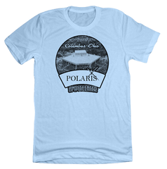 Polaris Amphitheater Blue T-shirt Old School Shirts
