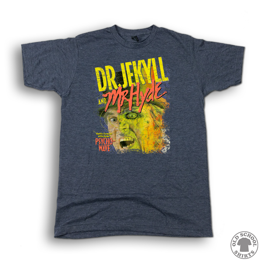 Hyde's Psycho Wave - Old School Shirts- Retro Sports T Shirts