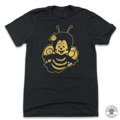 Burger Queen's Queenie Bee - Old School Shirts- Retro Sports T Shirts