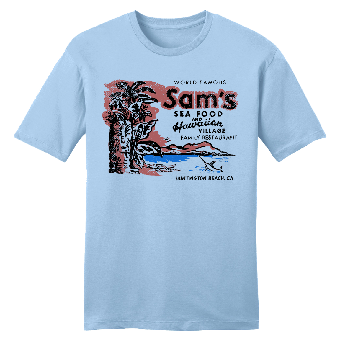 Sam's Sea Food and Hawaiian Village tee