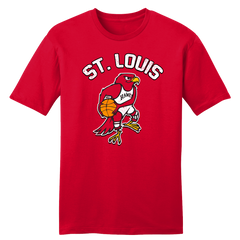 St. Louis Hawks Basketball T-shirt