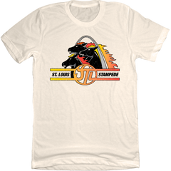 St. Louis Stampede T-shirt natural white Old School Shirts