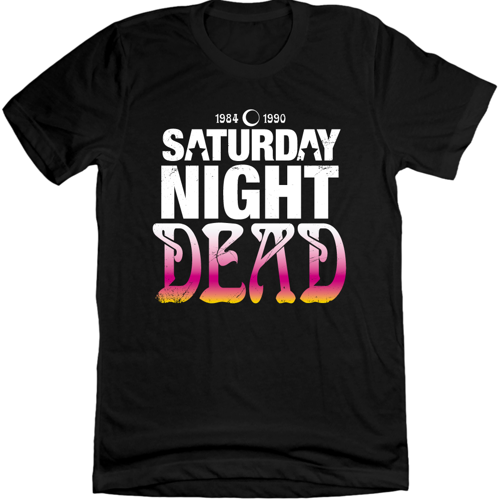 Saturday Night Dead black T-shirt Philadelphia Old School Shirts