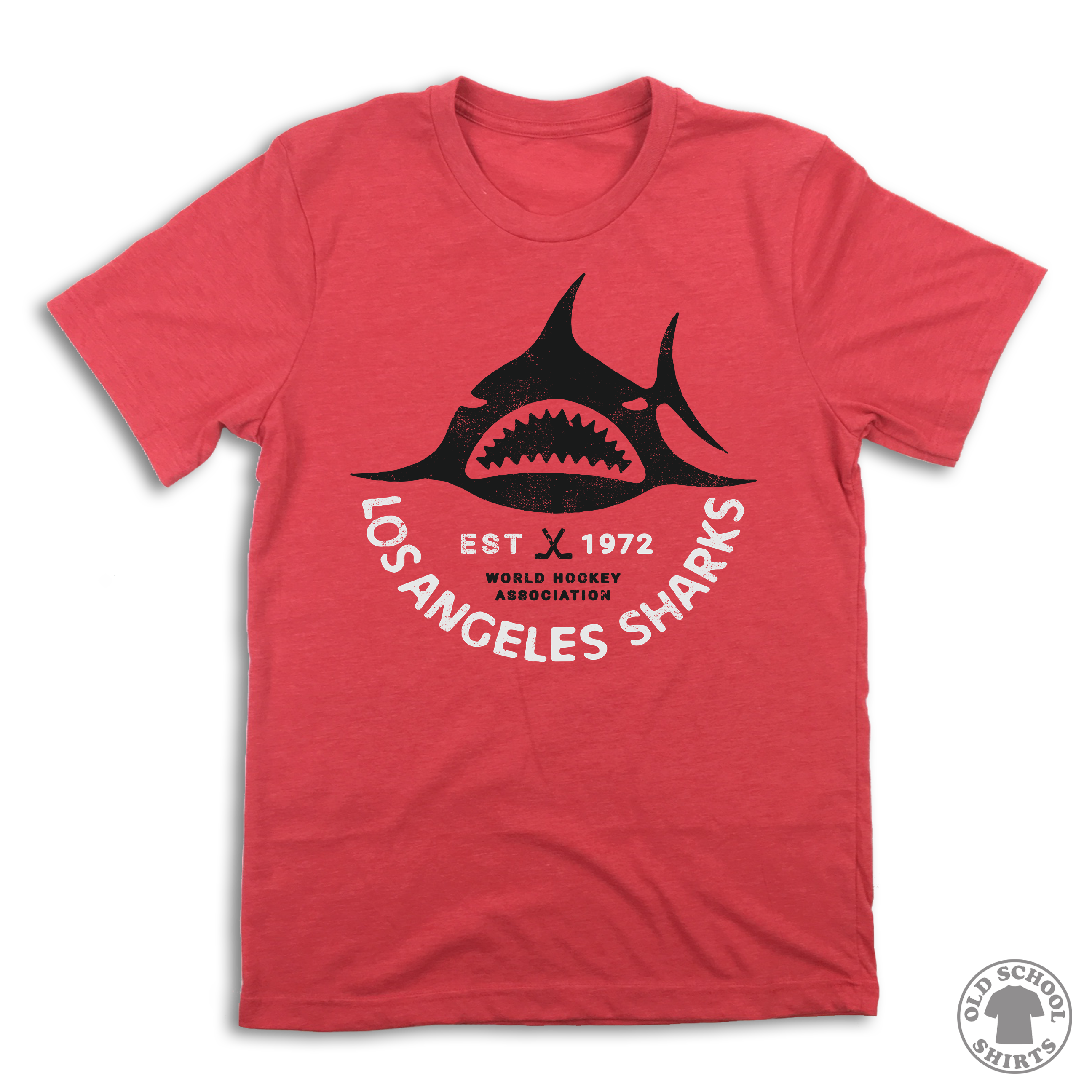 Los Angeles Sharks - Old School Shirts- Retro Sports T Shirts