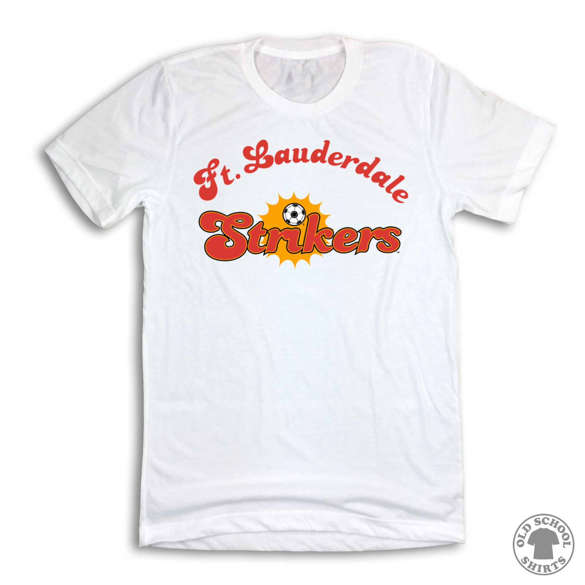Ft. Lauderdale Strikers - Old School Shirts- Retro Sports T Shirts