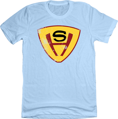 Superhost T-shirt light blue Old School Shirts
