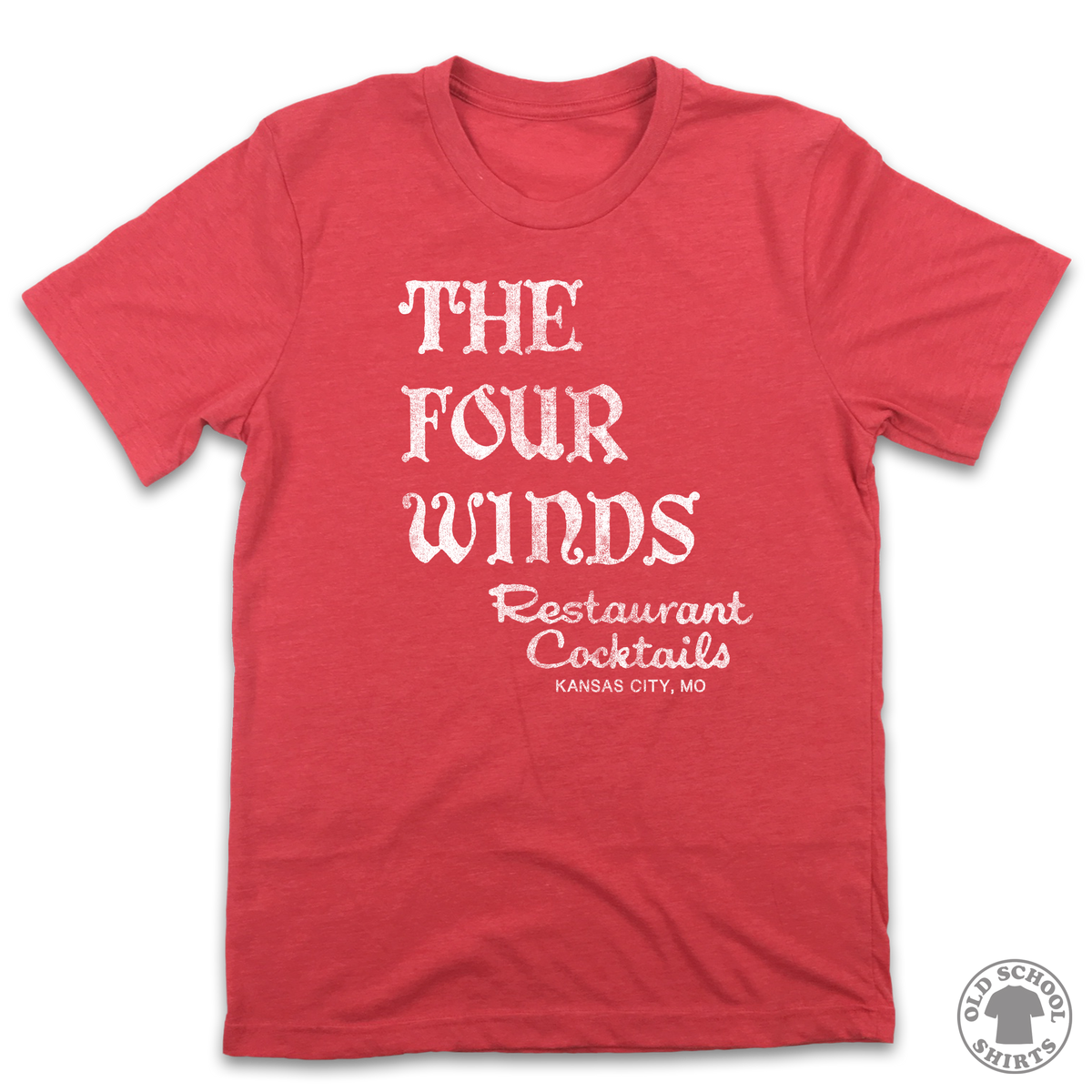 Four Winds Restaurant - Old School Shirts- Retro Sports T Shirts
