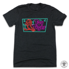 Neon Toy Tiger - Old School Shirts- Retro Sports T Shirts