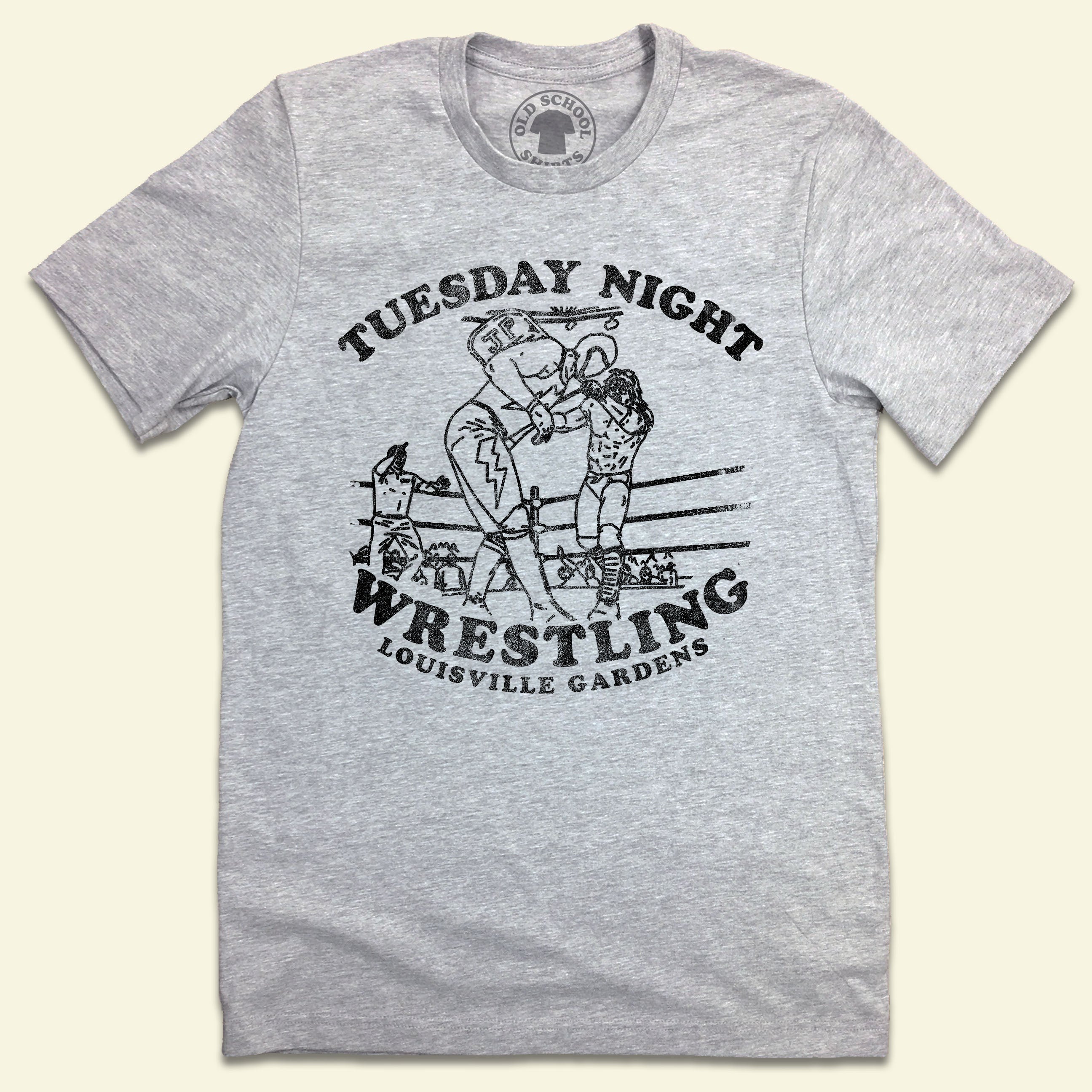 Louisville Gardens Tuesday Night Wrestling Gildan Ultra Cotton Adult T-Shirt