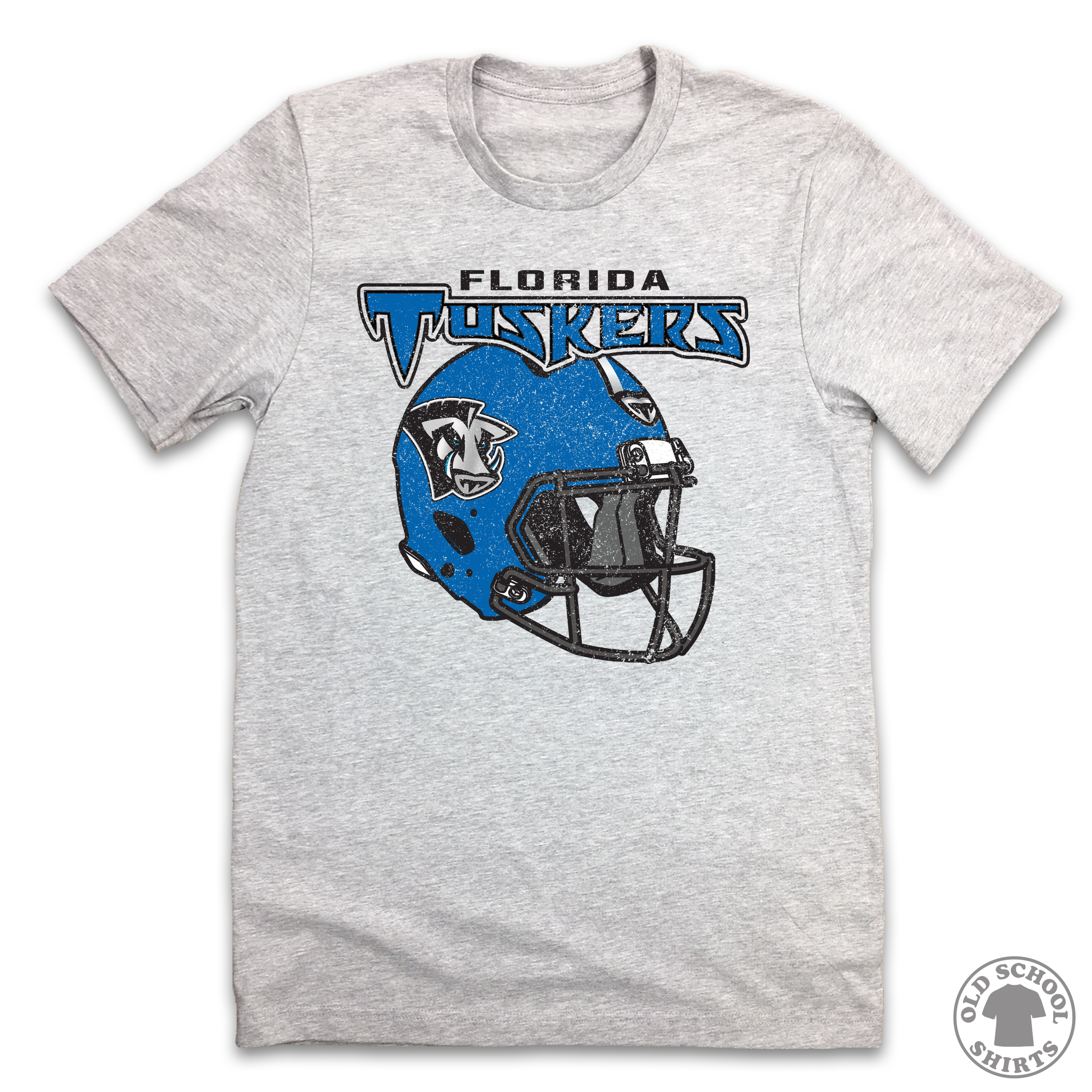 Florida Tuskers Football - Old School Shirts- Retro Sports T Shirts