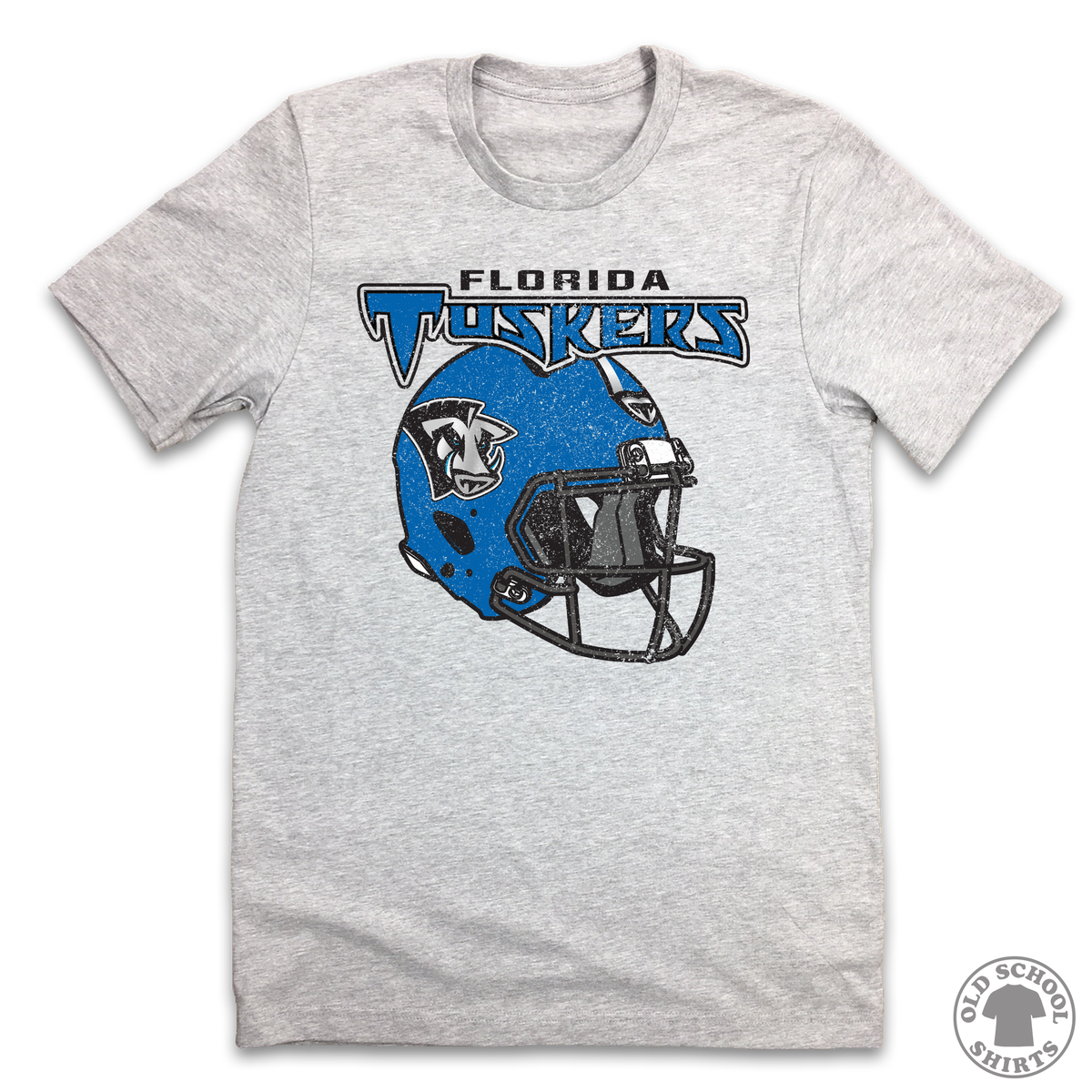 Florida Tuskers Football - Old School Shirts- Retro Sports T Shirts