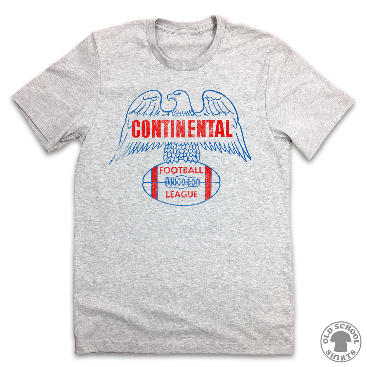 Continental Football League - Old School Shirts- Retro Sports T Shirts