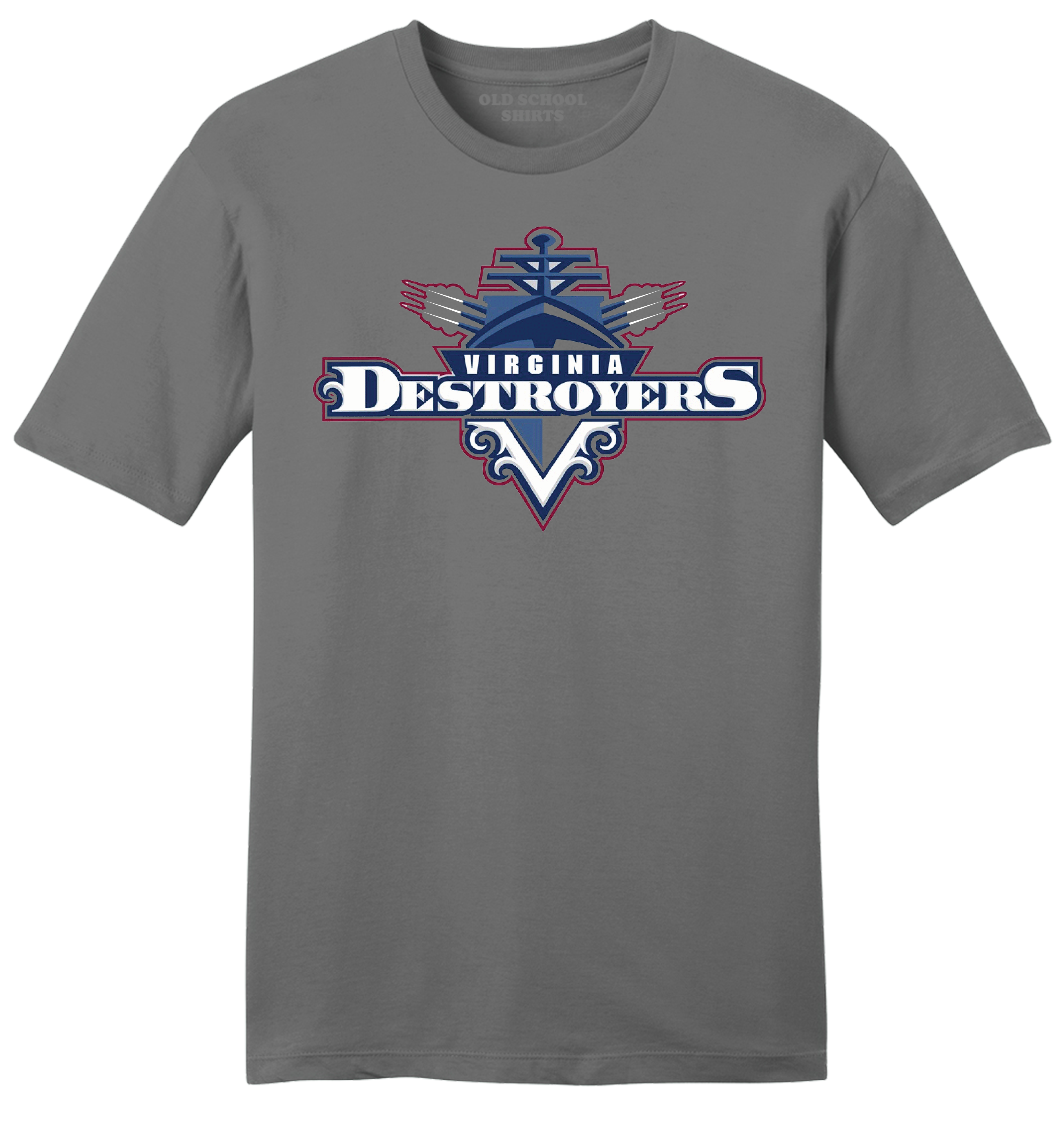 Virginia Destroyers T-shirt grey